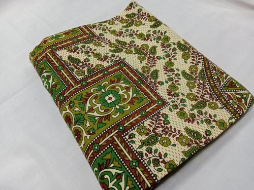 BEDSHEET JAIPUR PRINTED 90X108 2 PILLOW COVER
